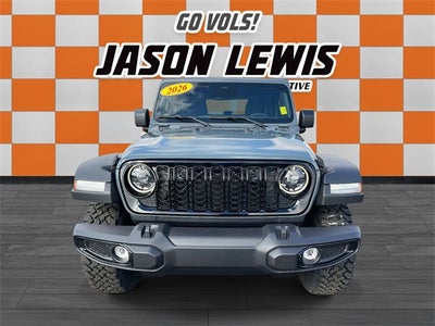 2026 Jeep Wrangler WRANGLER 2-DOOR WILLYS