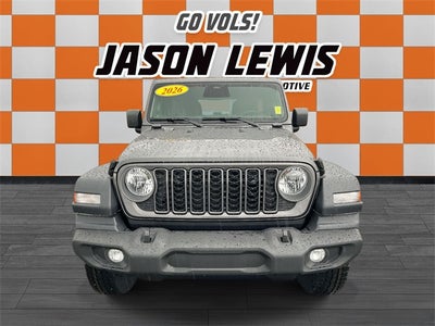 2026 Jeep Wrangler WRANGLER 4-DOOR SPORT S