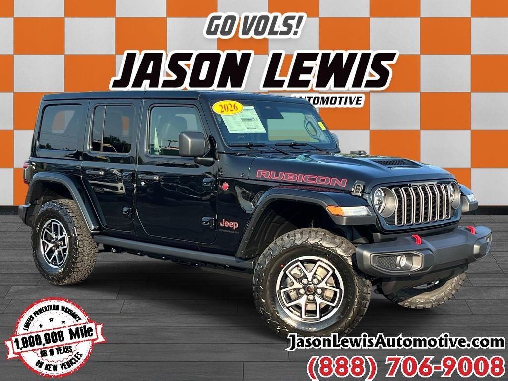 2026 Jeep Wrangler WRANGLER 4-DOOR RUBICON
