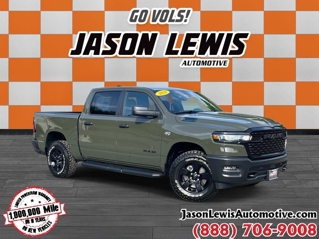 2026 RAM 1500 RAM 1500 WARLOCK CREW CAB 4X4 5'7' BOX