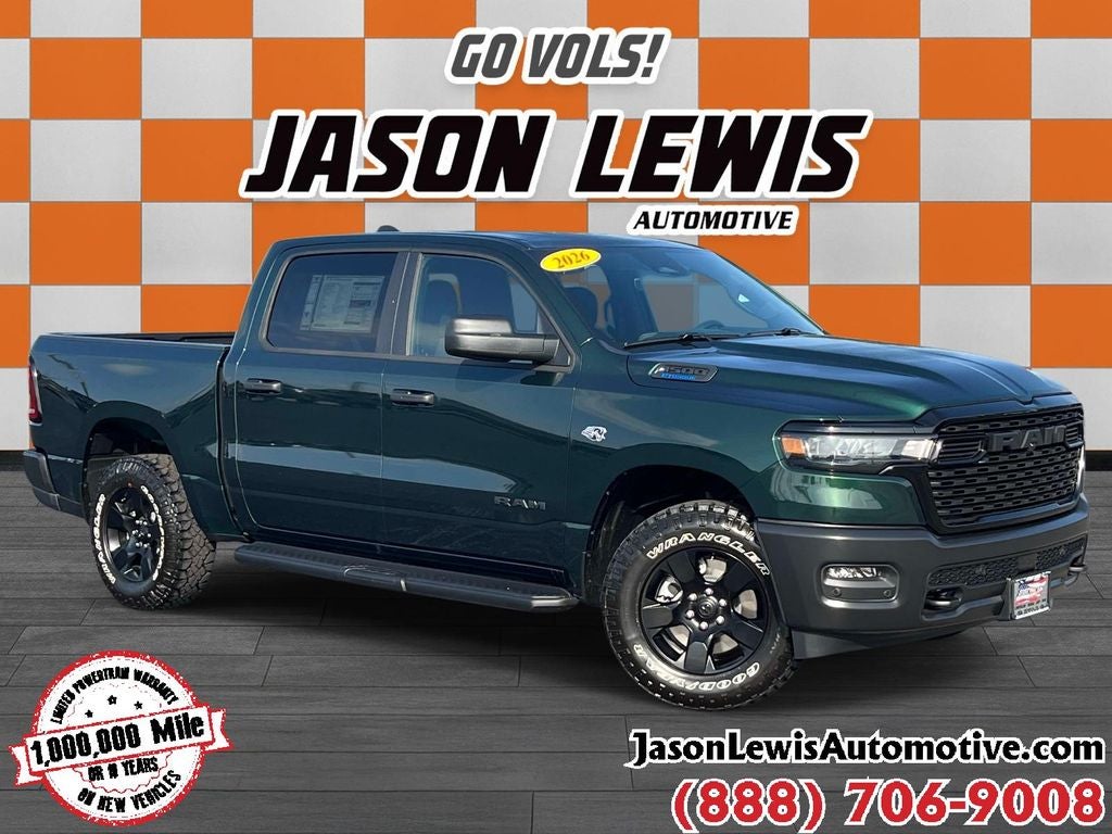 2026 RAM 1500 RAM 1500 WARLOCK CREW CAB 4X4 5'7' BOX
