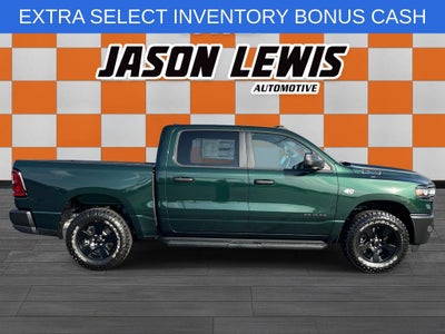 2026 RAM 1500 RAM 1500 WARLOCK CREW CAB 4X4 5'7' BOX