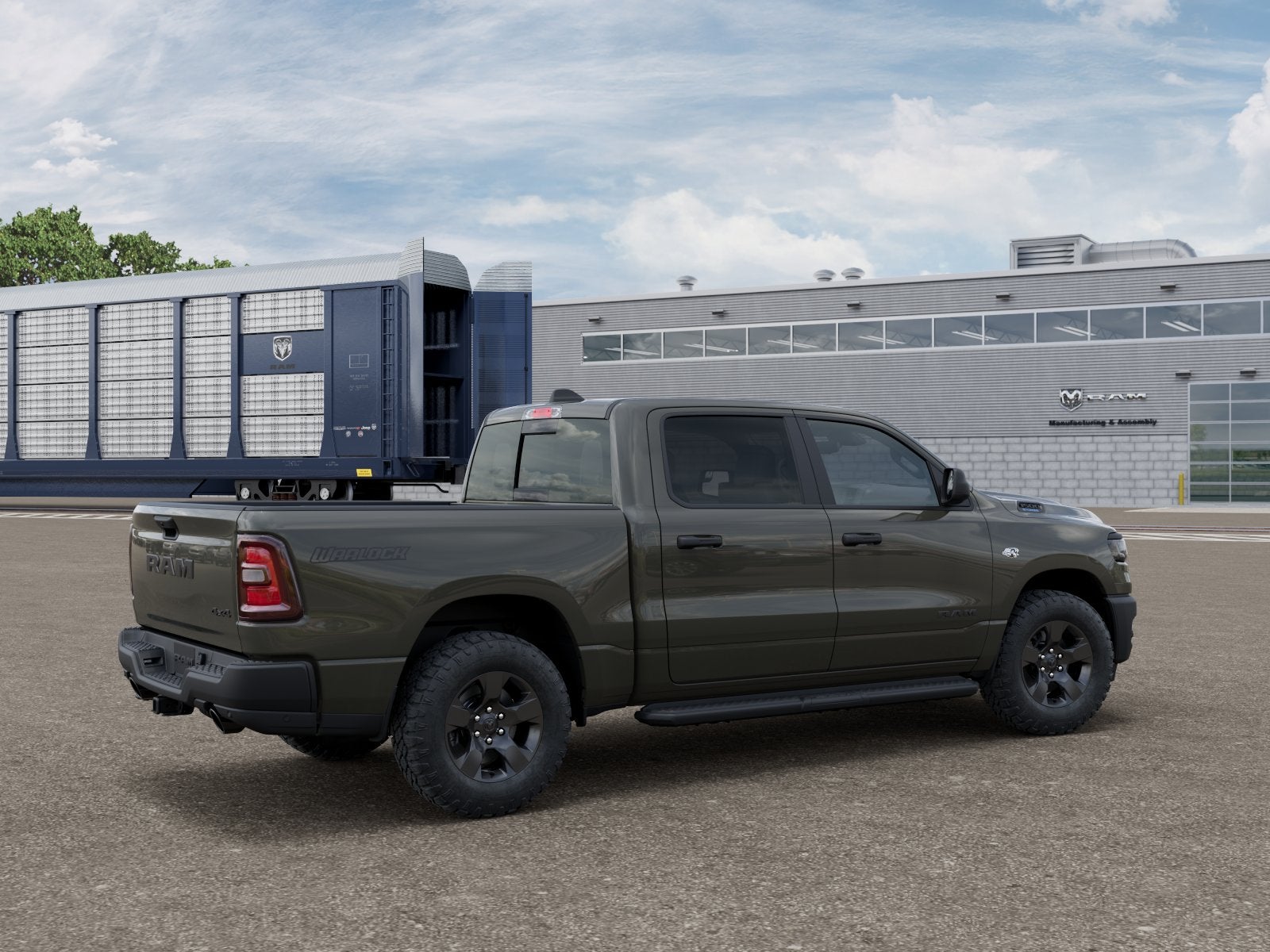 2026 RAM 1500 RAM 1500 WARLOCK CREW CAB 4X4 5'7' BOX