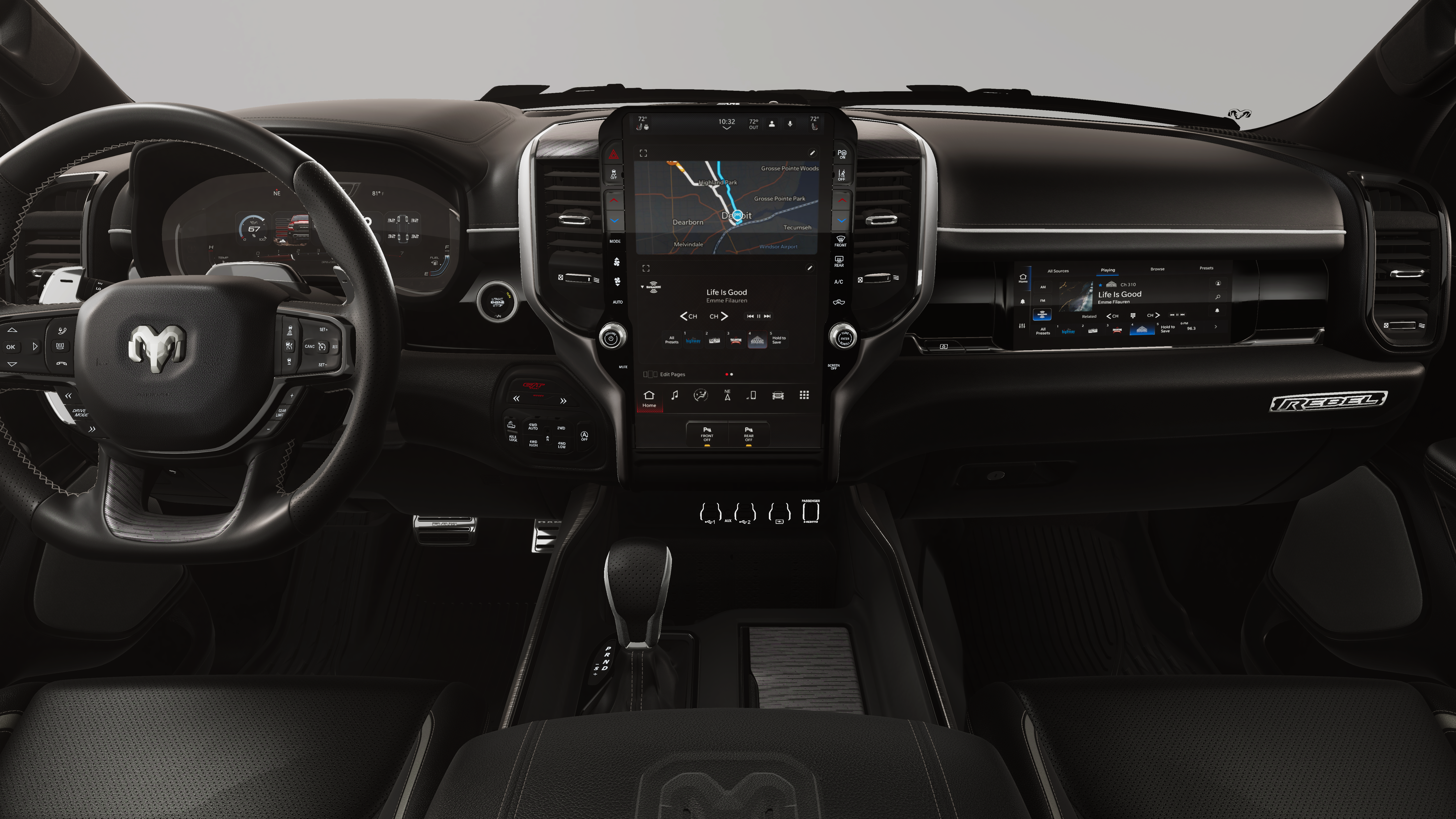 2026 RAM 1500 RAM 1500 REBEL CREW CAB 4X4 5'7' BOX