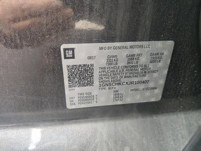 2018 Chevrolet Suburban LT