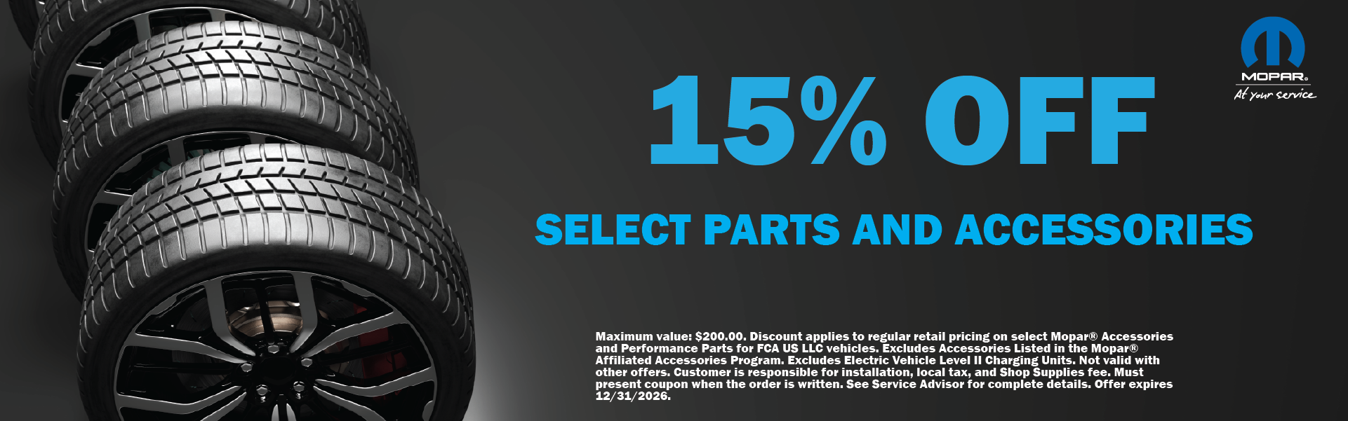 15% OFF 