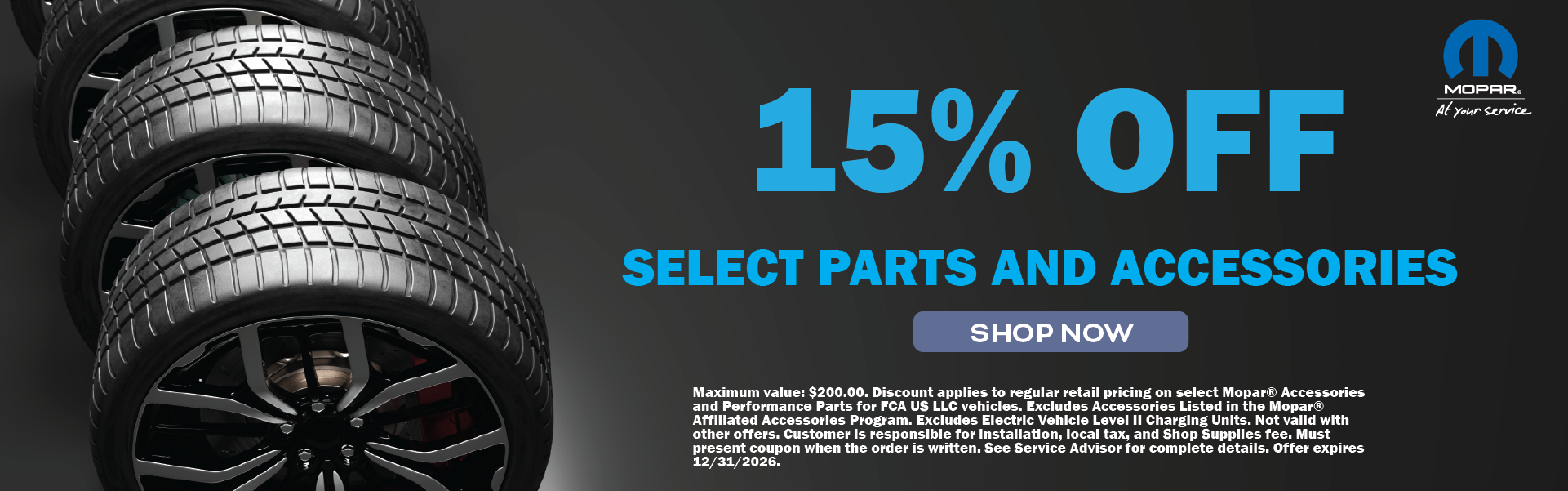 15% Off