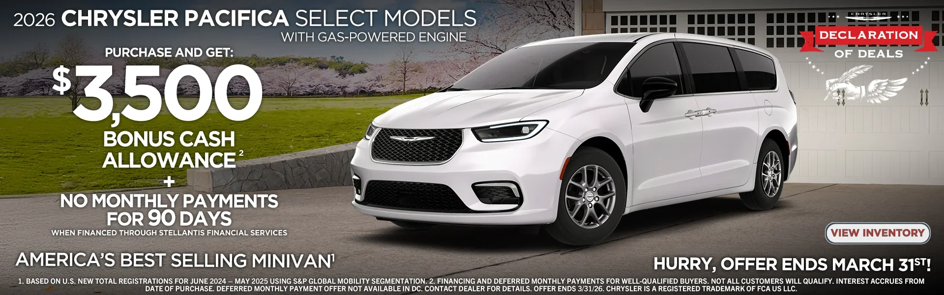 Declaration of Deals