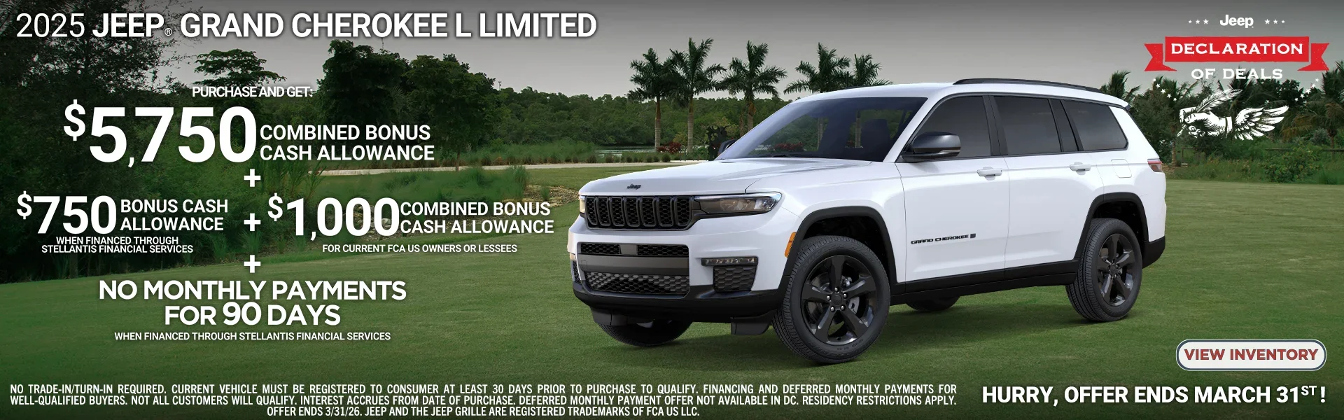 Declaration of Deals