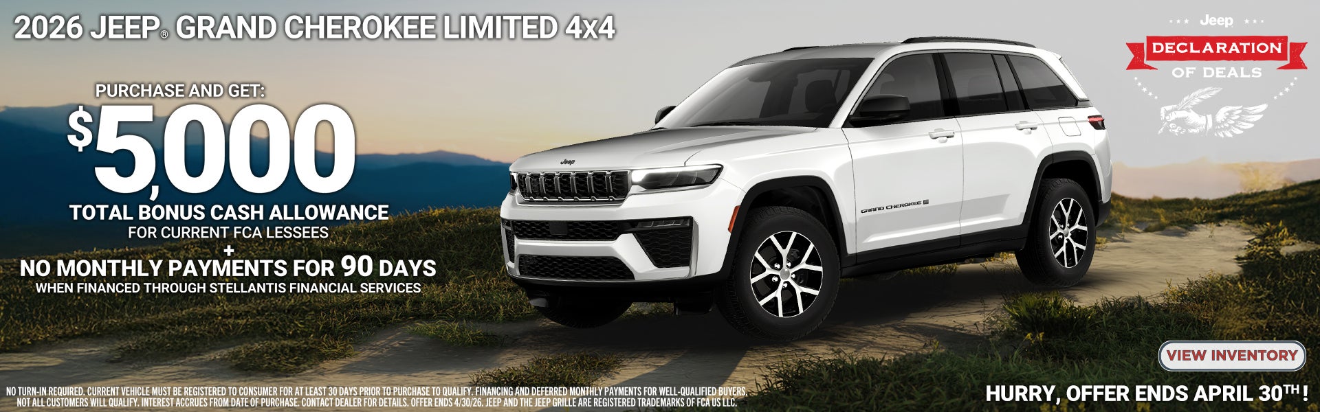 2026 Jeep Grand Cherokee 4x4
