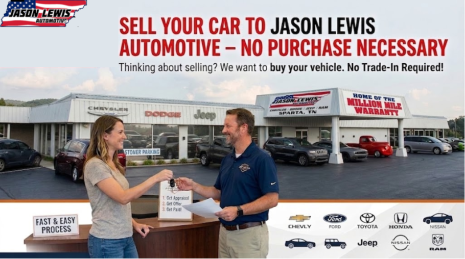 Sell your car to Jason Lewis Automotive